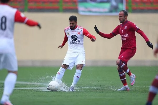 پخش زنده نساجی مازندران مقابل پرسپولیس